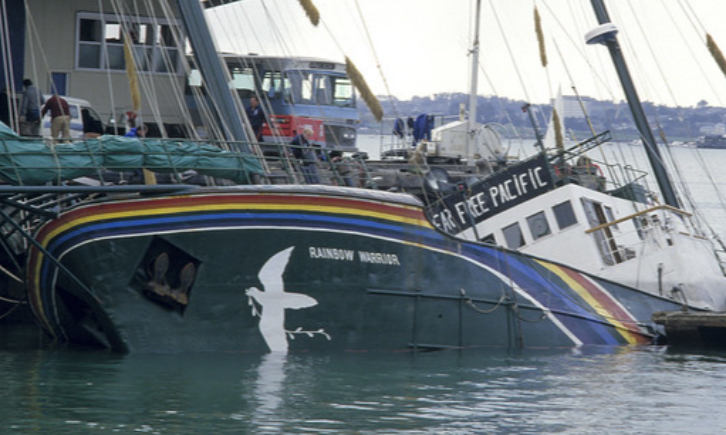 L1 History: The sinking of the Rainbow Warrior  Term 3